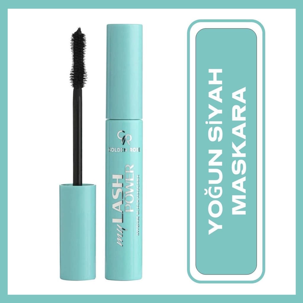 Golden Rose Maskara My Lashes Power Intense Siyah