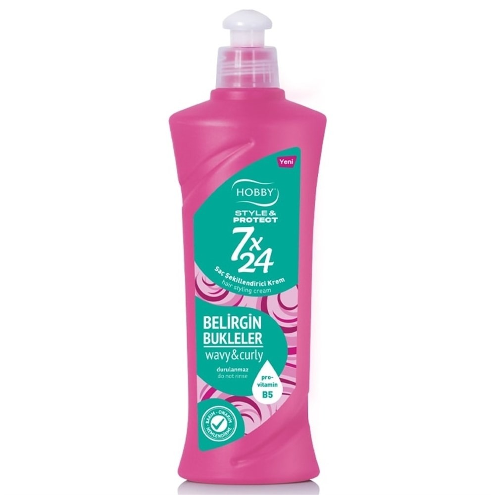 Hobby Belirgin Bukleler 7x24 Saç Şekillendirici Krem 50 ml
