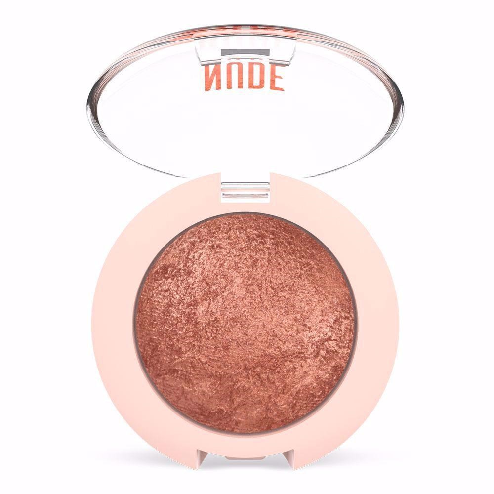 Golden Rose Nude Look Matte Baked Eyeshadow No:02 Rosy Bronze