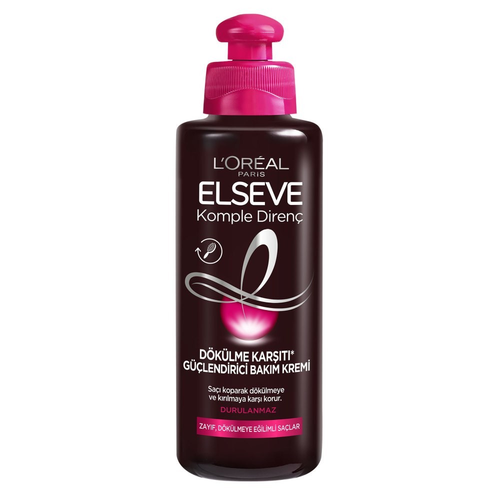 Loreal Elseve Komple Direnç Dökülme Karşıtı Güçlendirici Saç Bakım Kremi 200 ml