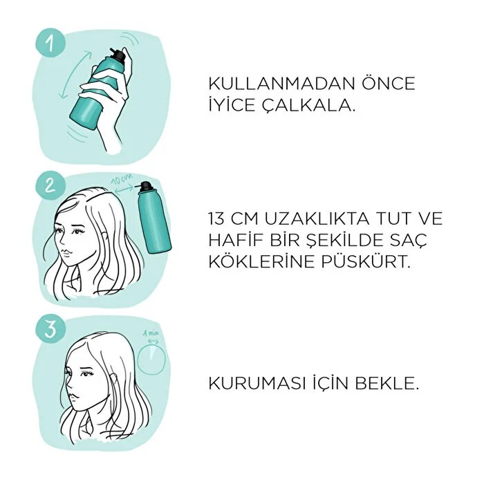 Loreal Paris Magic Retouch Beyazlar İçin Anında Kapatıcı Sprey Kahverengi 75 ml