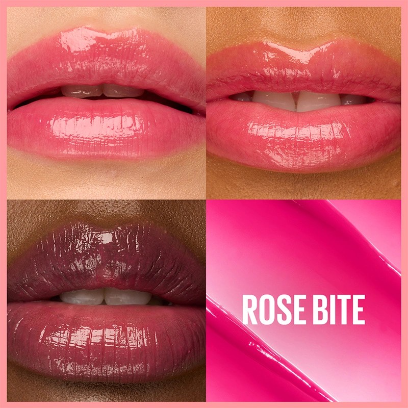 Maybelline New York Lifter Glaze Shea Yağı ve Hyalüronik Asit İçeren Renkli Dudak Balmı 03 Rose Bite