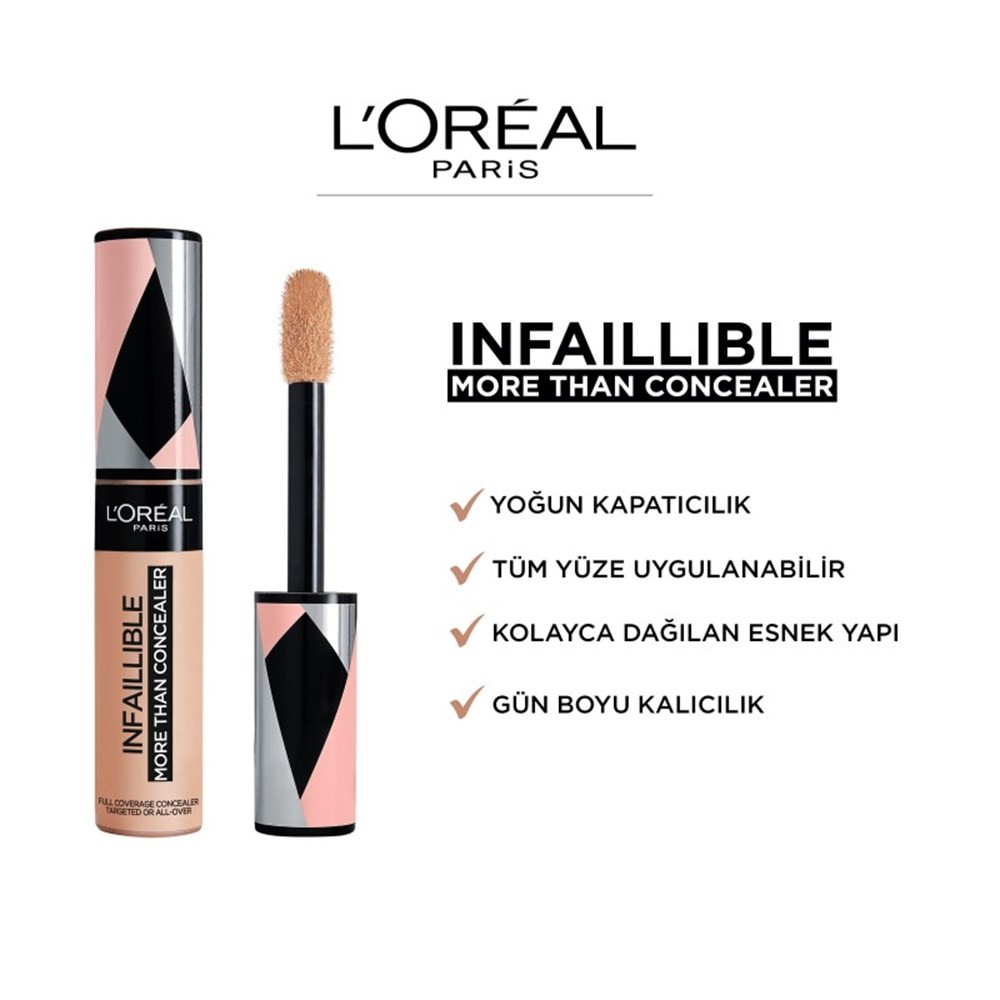 Loreal Paris Kapatıcı Infaillible More Than Concealer 327 Cashmere