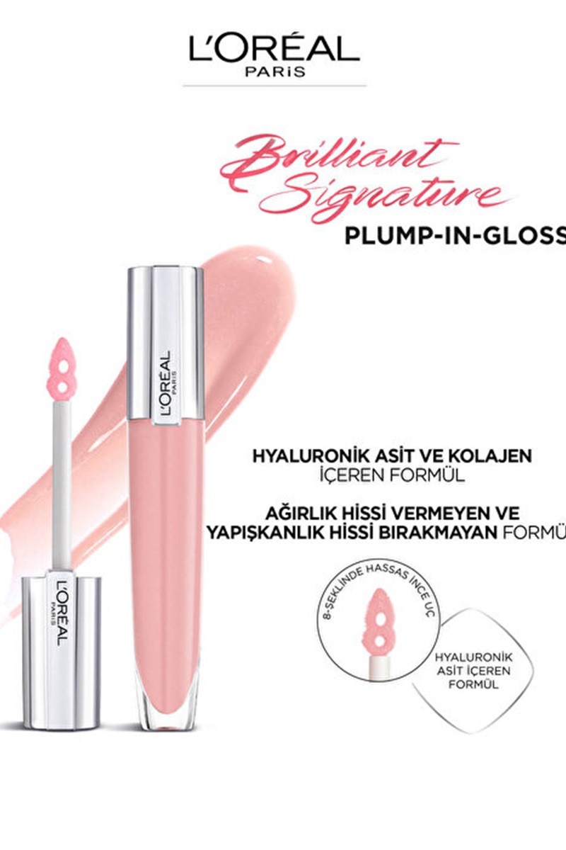 Loreal Plumping lip gloss 402 Soar