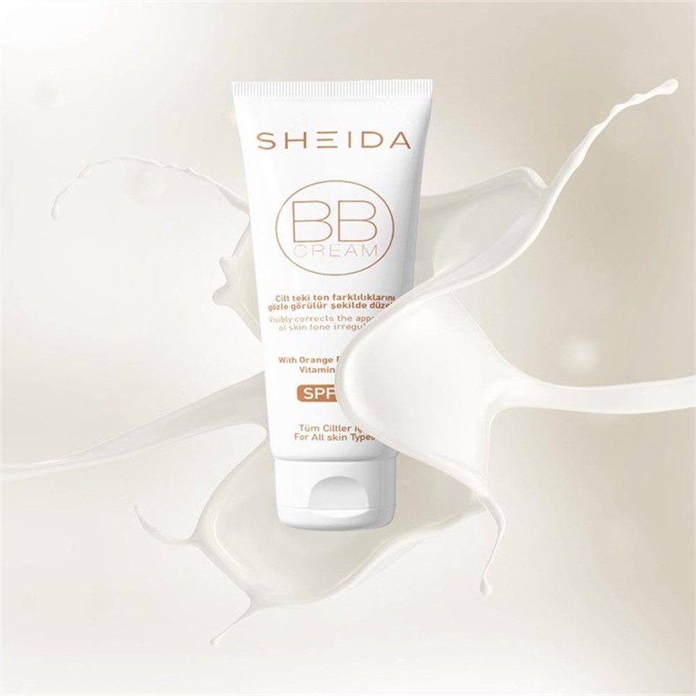 Sheida BB Cream +Spf30 Güneş Koruma Etkili Tüm Ciltler İçin 50 ml