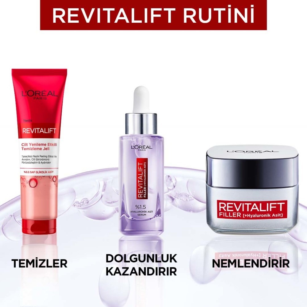 Loreal Paris Revitalift Glikolik Asit Cilt Yenileme Etkili Yüz Temizleme Jeli 150 ml