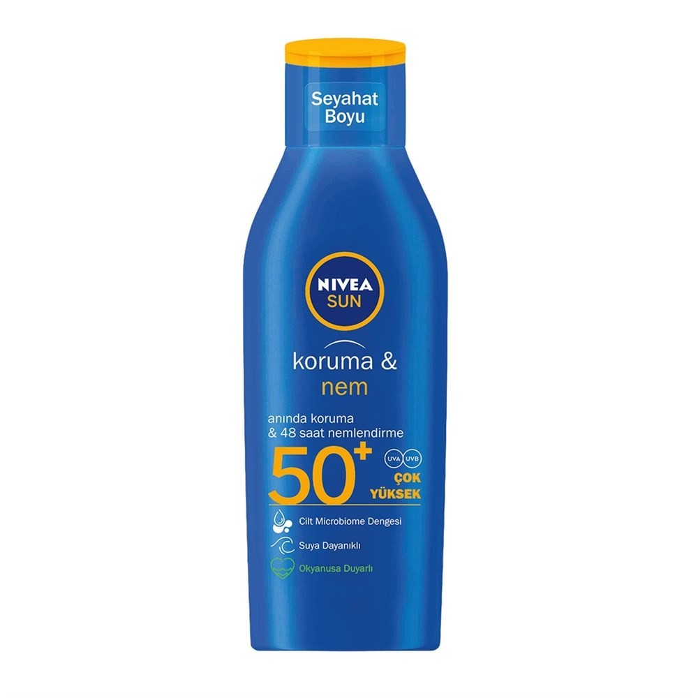 Nivea Sun Güneş Losyonu Koruma & Nemlendirici Seyahat Boyu +50 Spf 100 ml