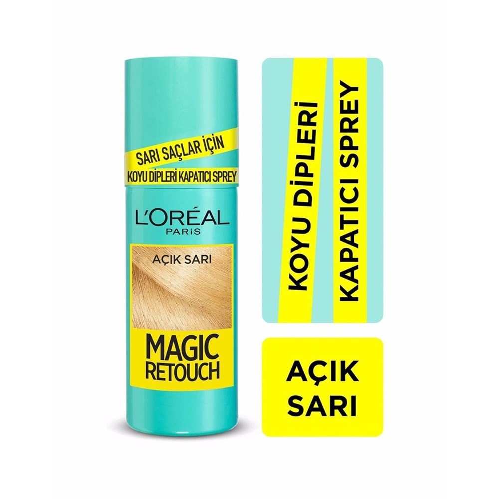 Loreal Paris Magic Touch Sprey Saç Boyası Açık Sarı