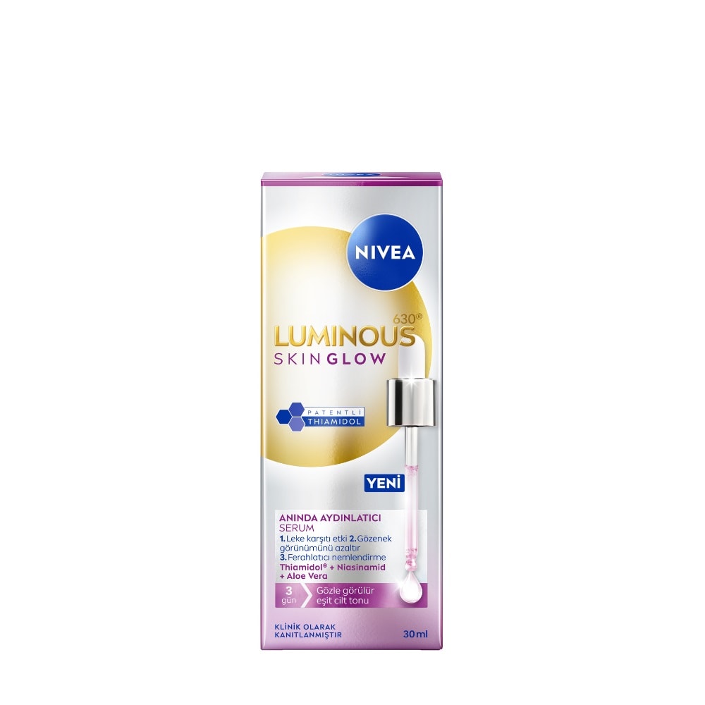 Nivea Luminous630 Skin Glow Anında Aydınlatıcı Serum 30 ml