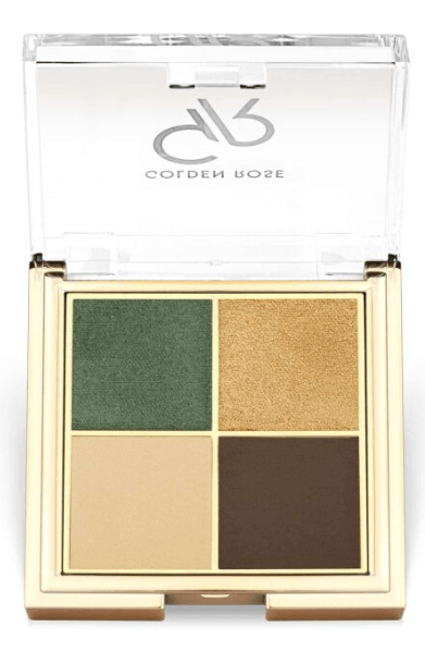 Golden Rose Quattro Eyeshadow Palette 02