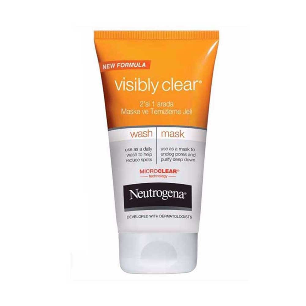 Neutrogena Sivilce Jeli ve Yüz Maskesi - 2si 1 Arada 150 ml