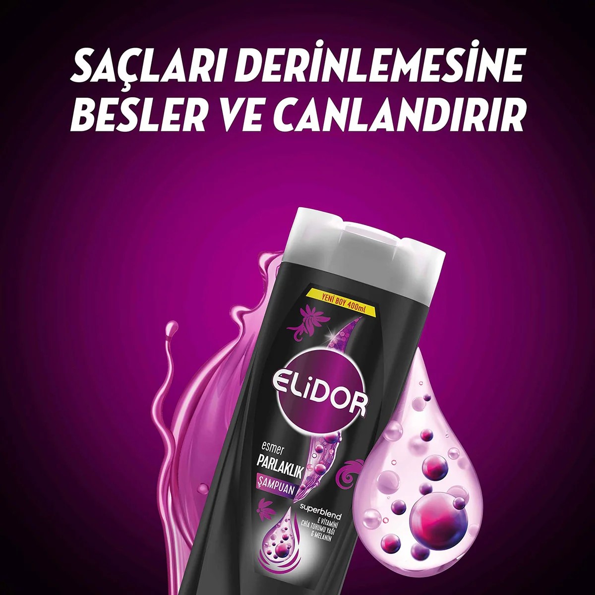 ELİDOR Şampuan Esmer Parlaklık 400 ml