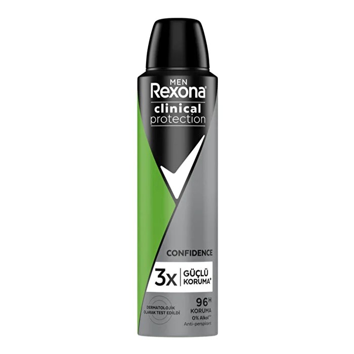 Rexona Men Clinical Protection Erkek Sprey Deodorant Active Fresh 150 ml