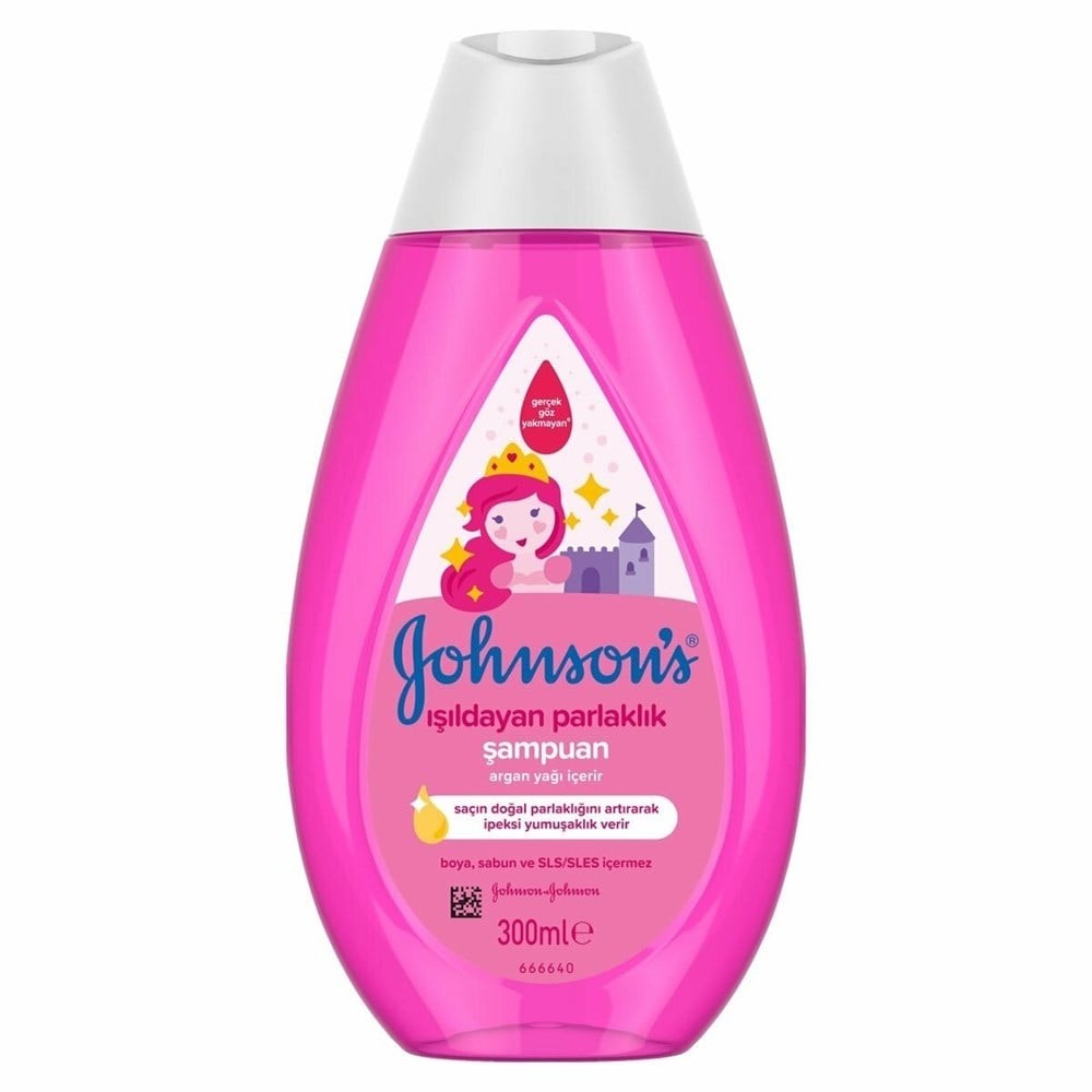 Johnsons Baby Bebek Şampuanı Işıldayan Parlaklık 300 ml