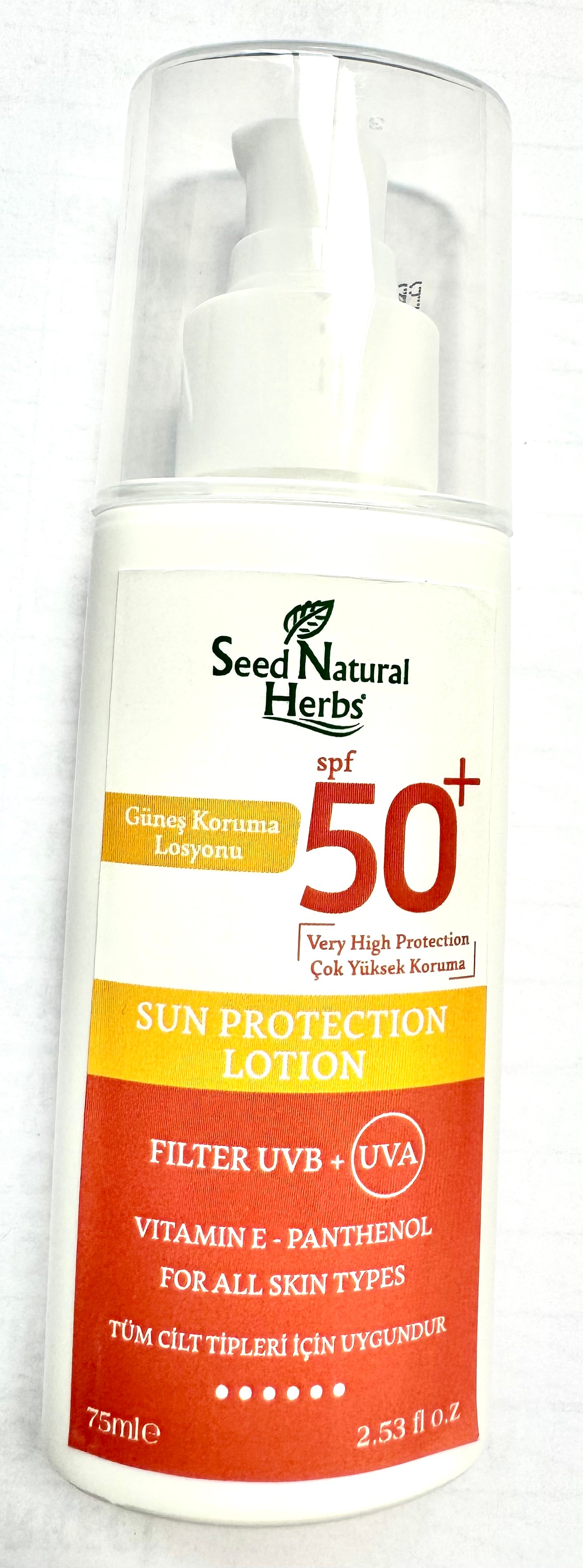 Natural Herbs Sun Koruma Losyon 75 ml