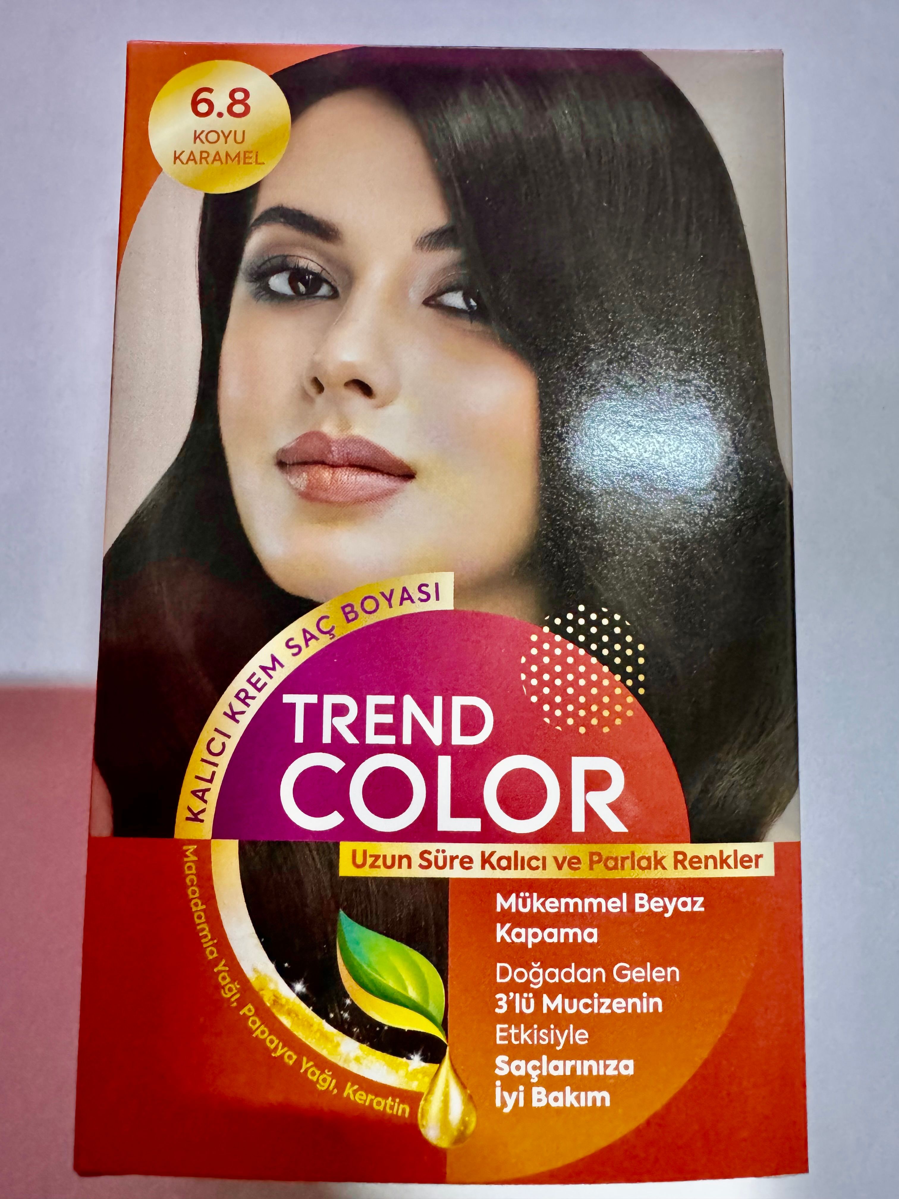 Trend Color Kit Boya 50ml 6.8 Koyu Karamel