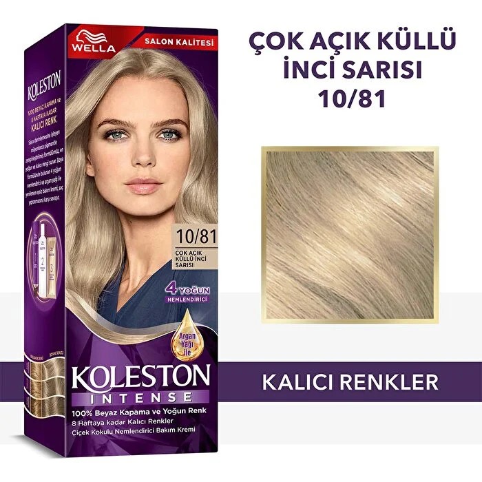 Koleston Intense 10/81 Çok Açık Küllü İnci Sarısı