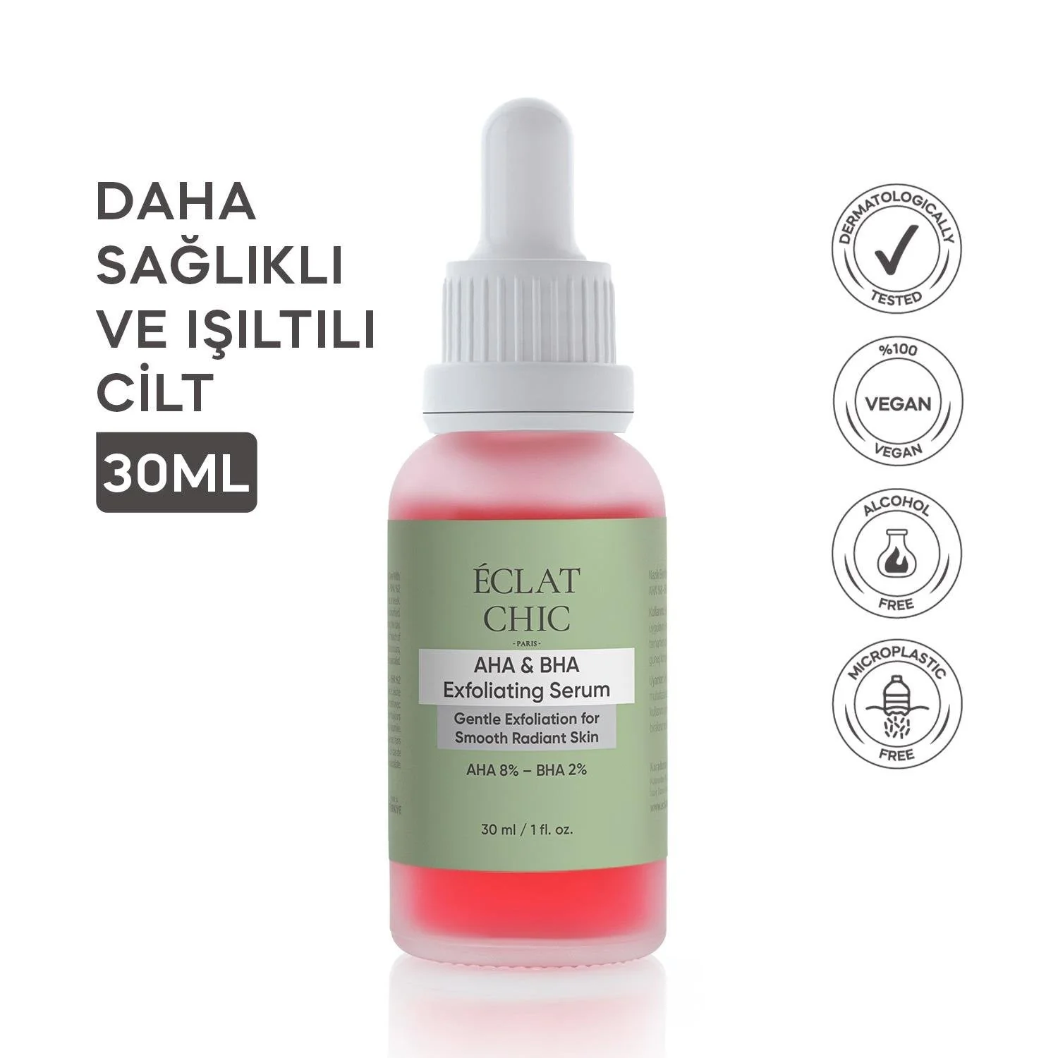 Eclat Chıc Cilt Bakım Serumu 30ml AHA & BHA