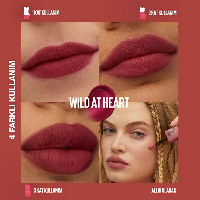 Maybellıne Super Stay Lıpstıck Teddy 50