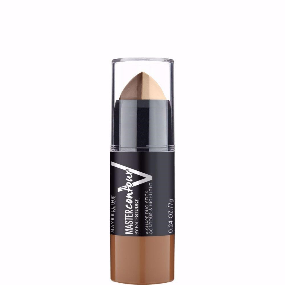 Maybelline New York Çift Taraflı Aydınlatıcı & Kontür Stick 02 Medium