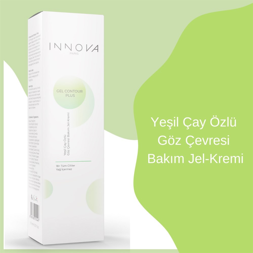 Innova Paris Göz Çevresi Jel Bakım Kremi - Gel Contour Plus 15 ml