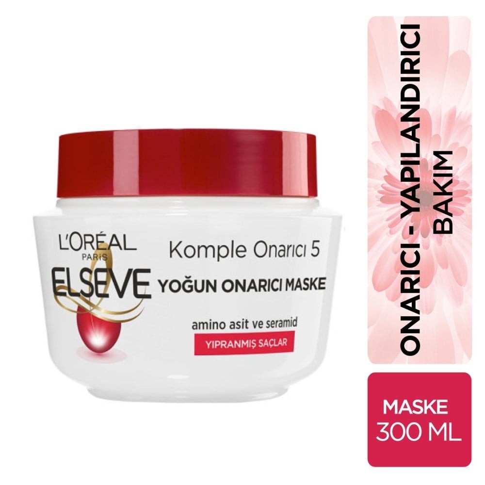 Loreal Paris Elseve Komple Onarıcı 5 Yapılandırıcı Saç Maskesi 300 ml