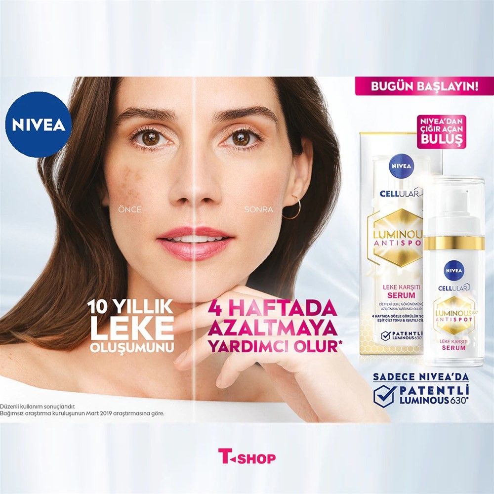 Nivea Luminous630 Leke Karşıtı Serum 30 ml
