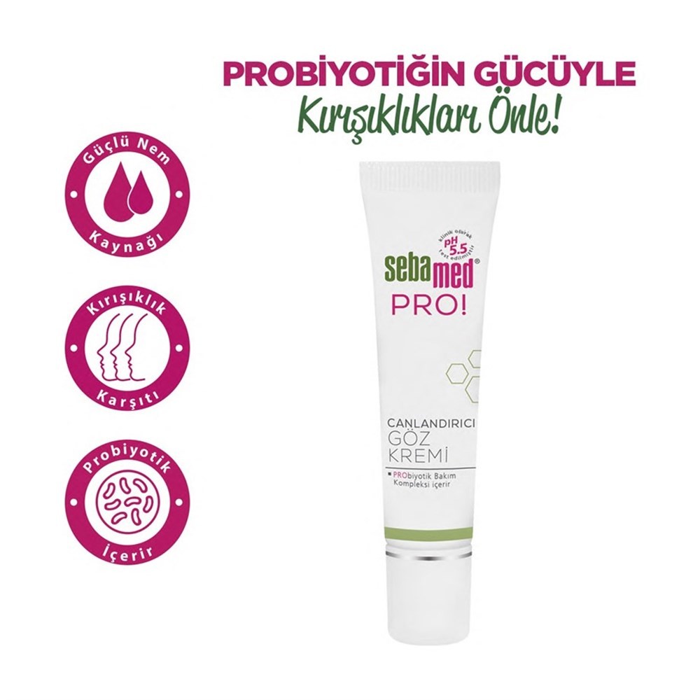 Sebamed Göz Kremi - Pro-Revitalizing Canlandırıcı Etki 15 ml