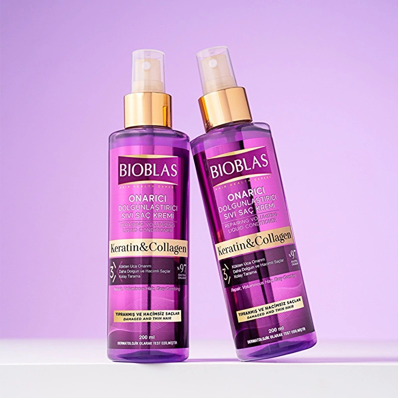 Bioblas Sıvı Saç Kremi 200 Ml Collagen & Keratin