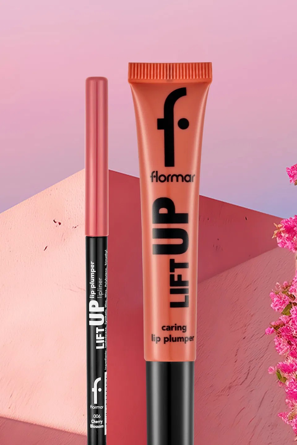 Flormar Lift Up Hyalüronik Asit Etkili Dolgun Dudak Parlatıcısı 001 Soft Pink