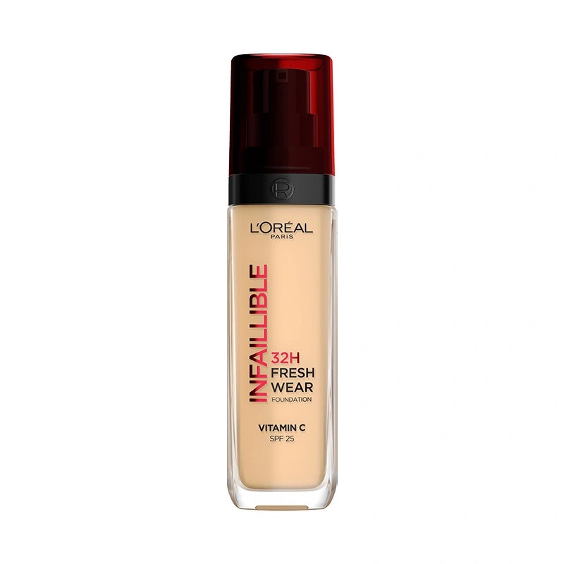 Loreal Paris Infaillible 32H Fresh Wear C Vitaminli Fondöten 125 Warm dore
