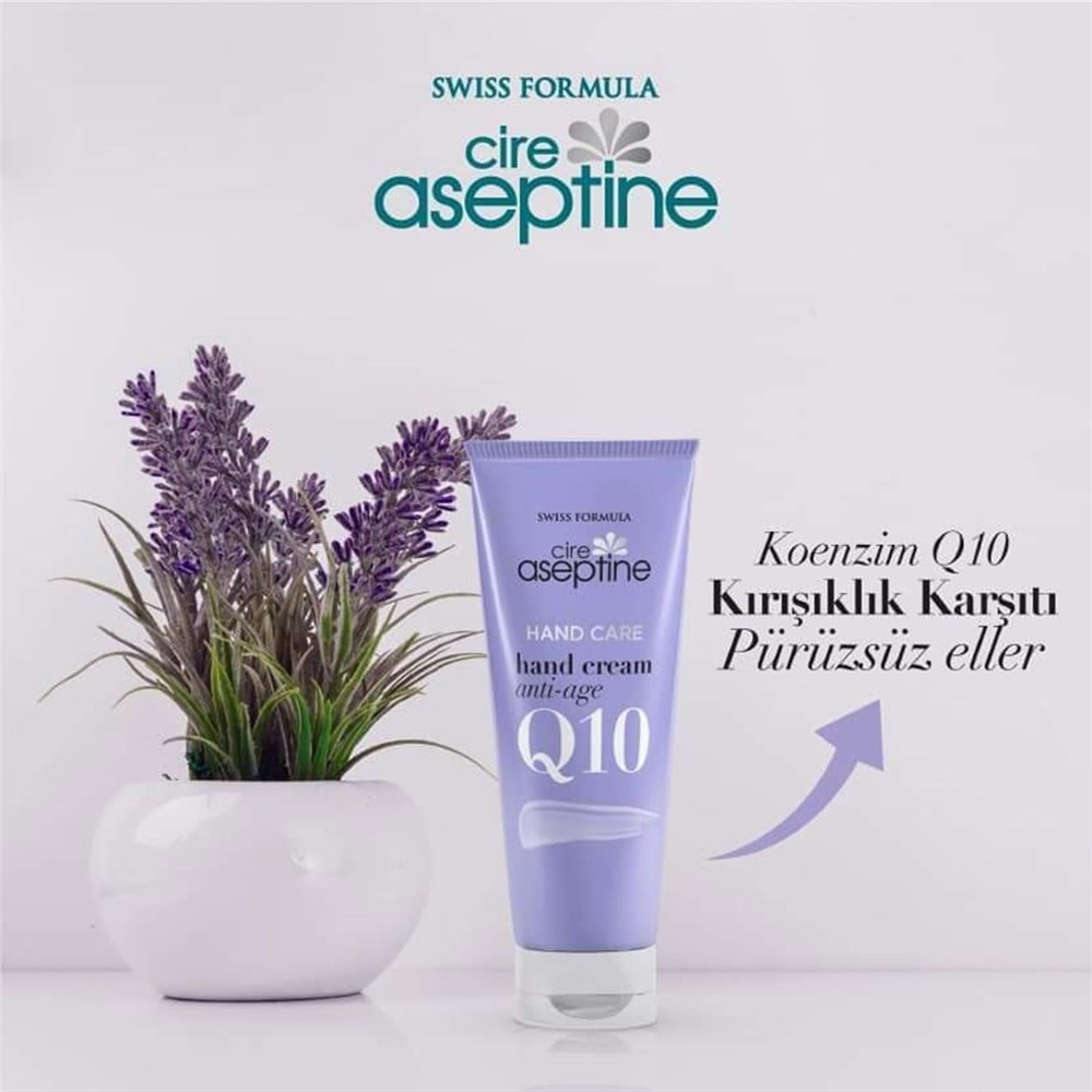 Cire Aseptine El Kremi Anti-AgeQ10 Yaşlanma Kaşıtı 75 ml