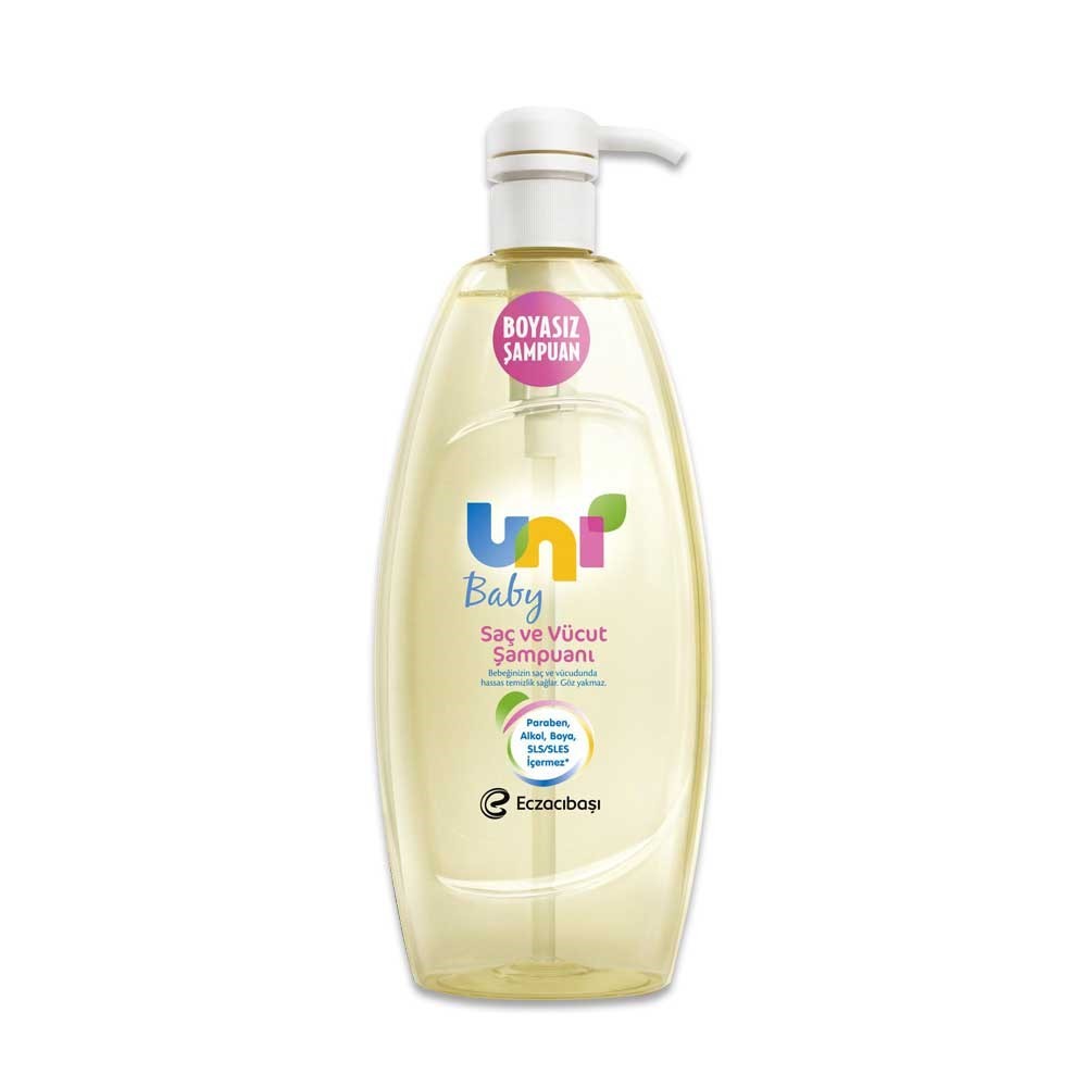 Uni Baby Saç ve Vücut Şampuanı 500 ml