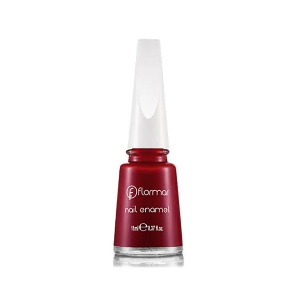 Flormar Oje Nail Enamel 128 Bordeaux Scream