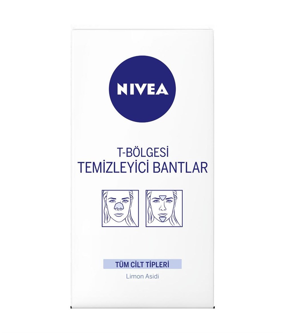 Nivea Siyah Nokta & T-Bölgesi Temizleyici Bantlar 6lı