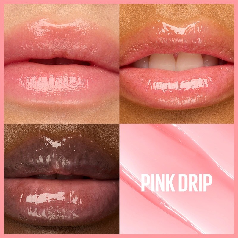 Maybelline New York Lifter Glaze Shea Yağı ve Hyalüronik Asit İçeren Renkli Dudak Balmı 02 Pink Drip