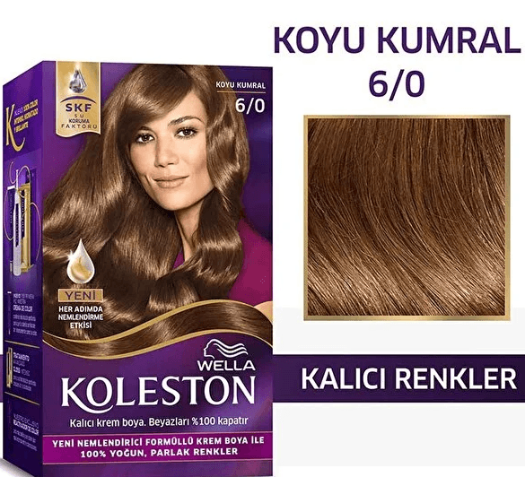 Koleston Kit Saç Boyası 6/0 Koyu Kumral