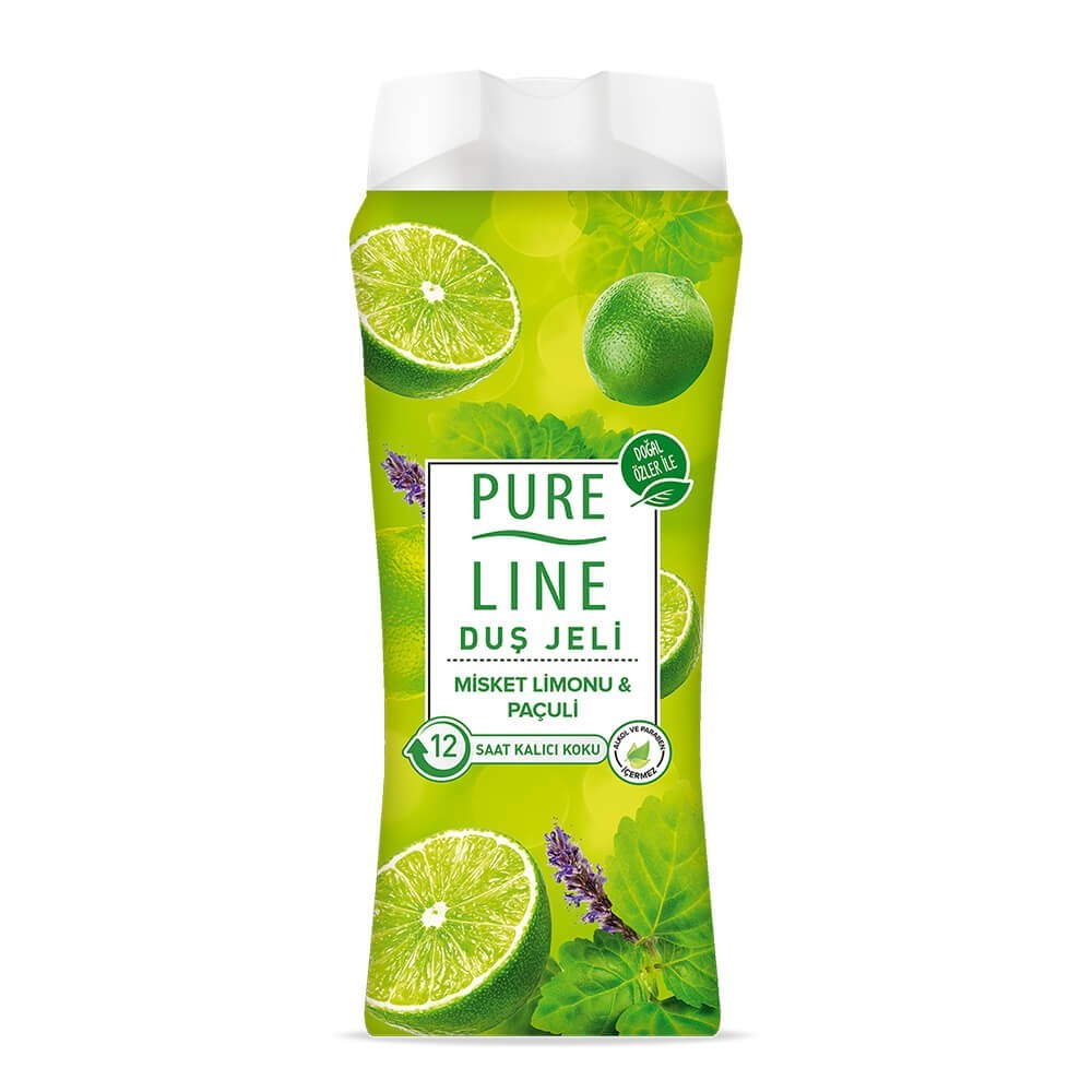 Pure Line Duş Jeli Misket Limon & Paçuli Özlü 400 ml