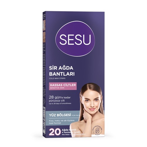 Sesu Yüz Sır Ağda Bandı 20'li