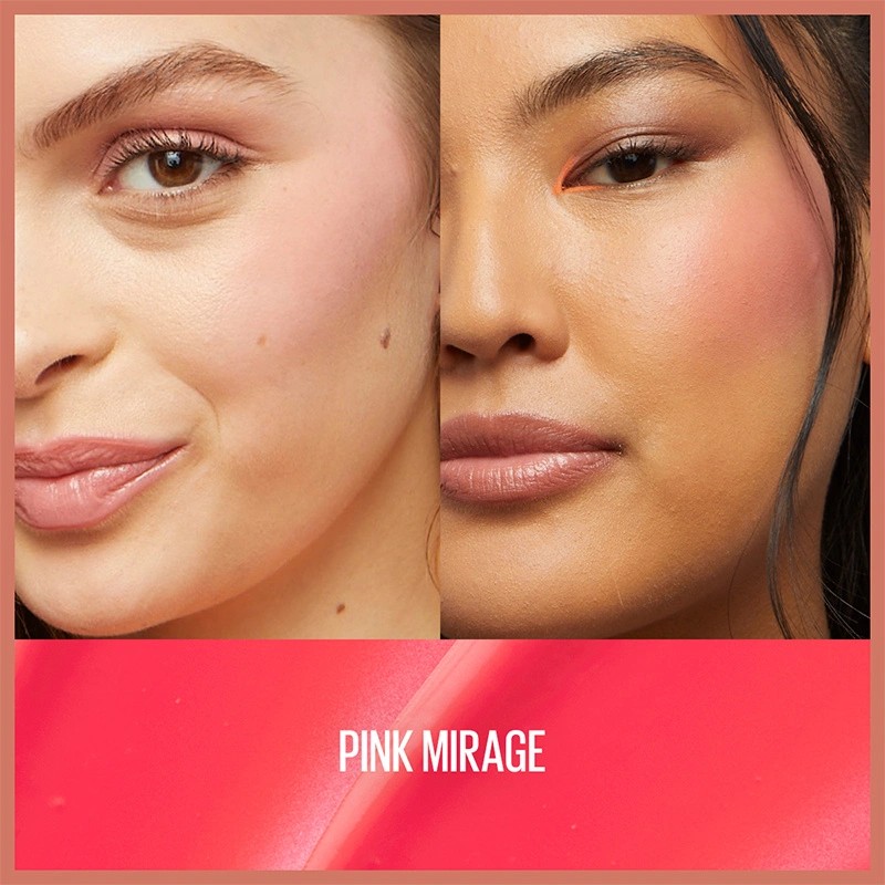 Maybelline New York Sunkisser Hazy Matte Likit Allık 30 Pink Mirage