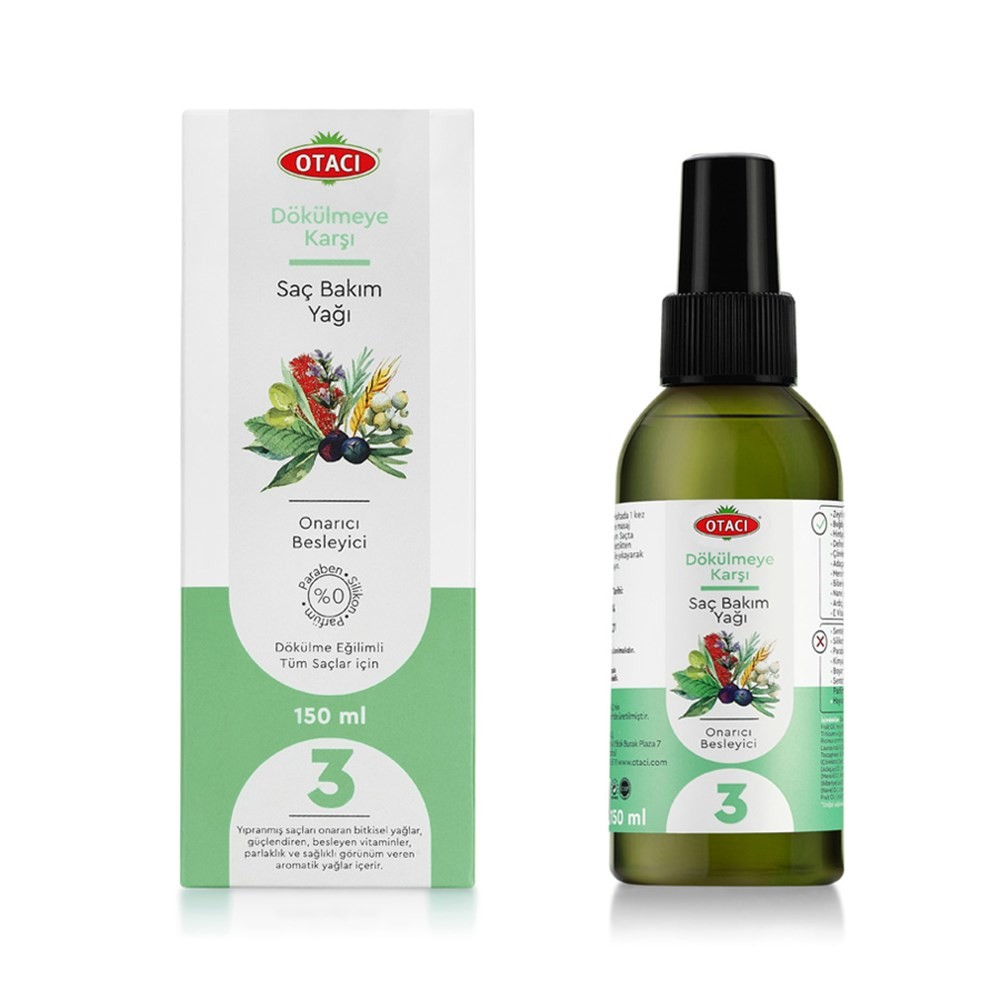 Otacı Saç Bakım Yağı Dökülmeye Karşı Etkili 150 ml
