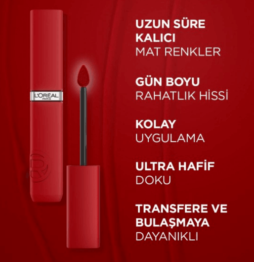 Loreal Infresıst Matte Lıpstıck 300 Sun Bathıng