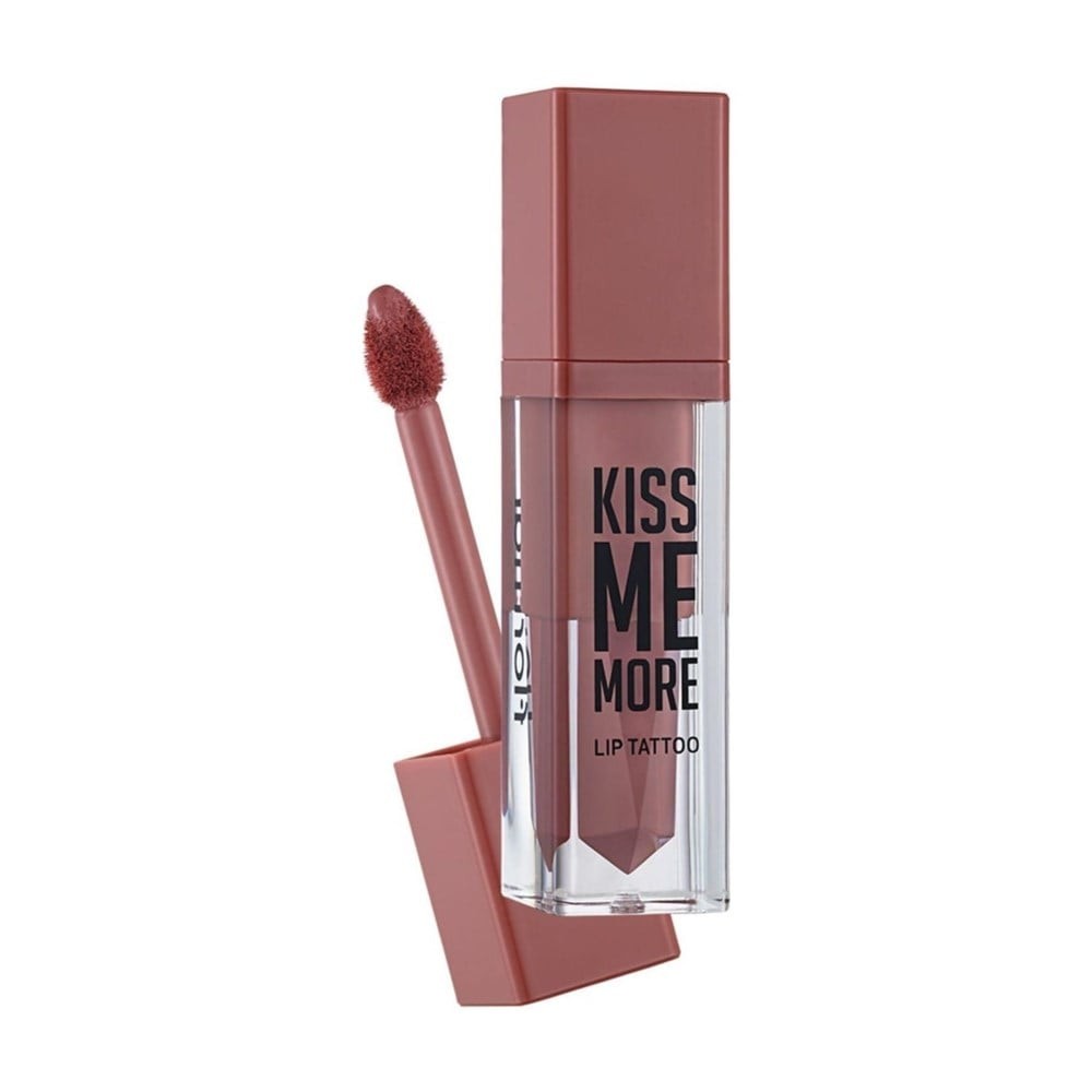 Flormar Likit Mat Ruj Kiss Me More Lip Tattoo 004 Peach