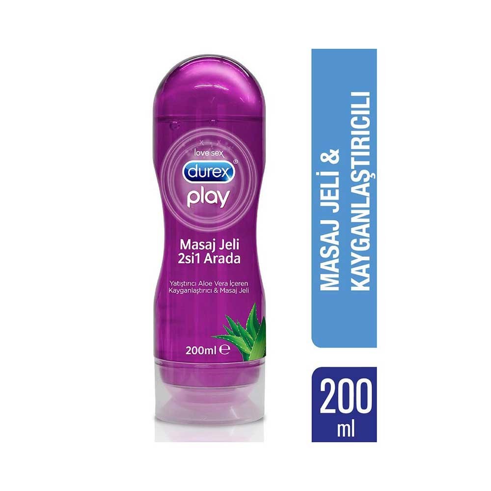 Durex Masaj Jeli 2si1 Arada Aloe Vera Özlü 200 ml