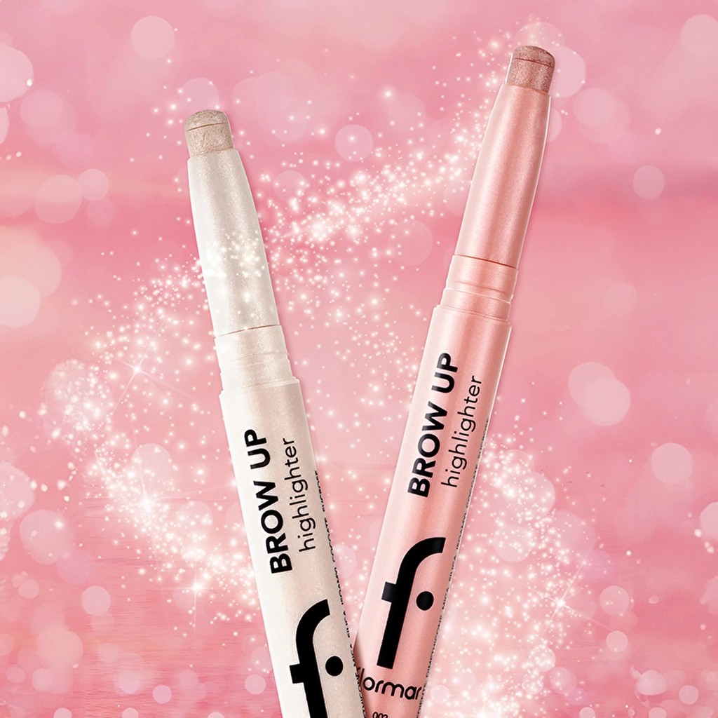 Flormar Brow Up Yumuşak Dokulu & Yoğun Işıltılı Asansörlü Kaş Altı Aydınlatma Kalemi 001 Diamond