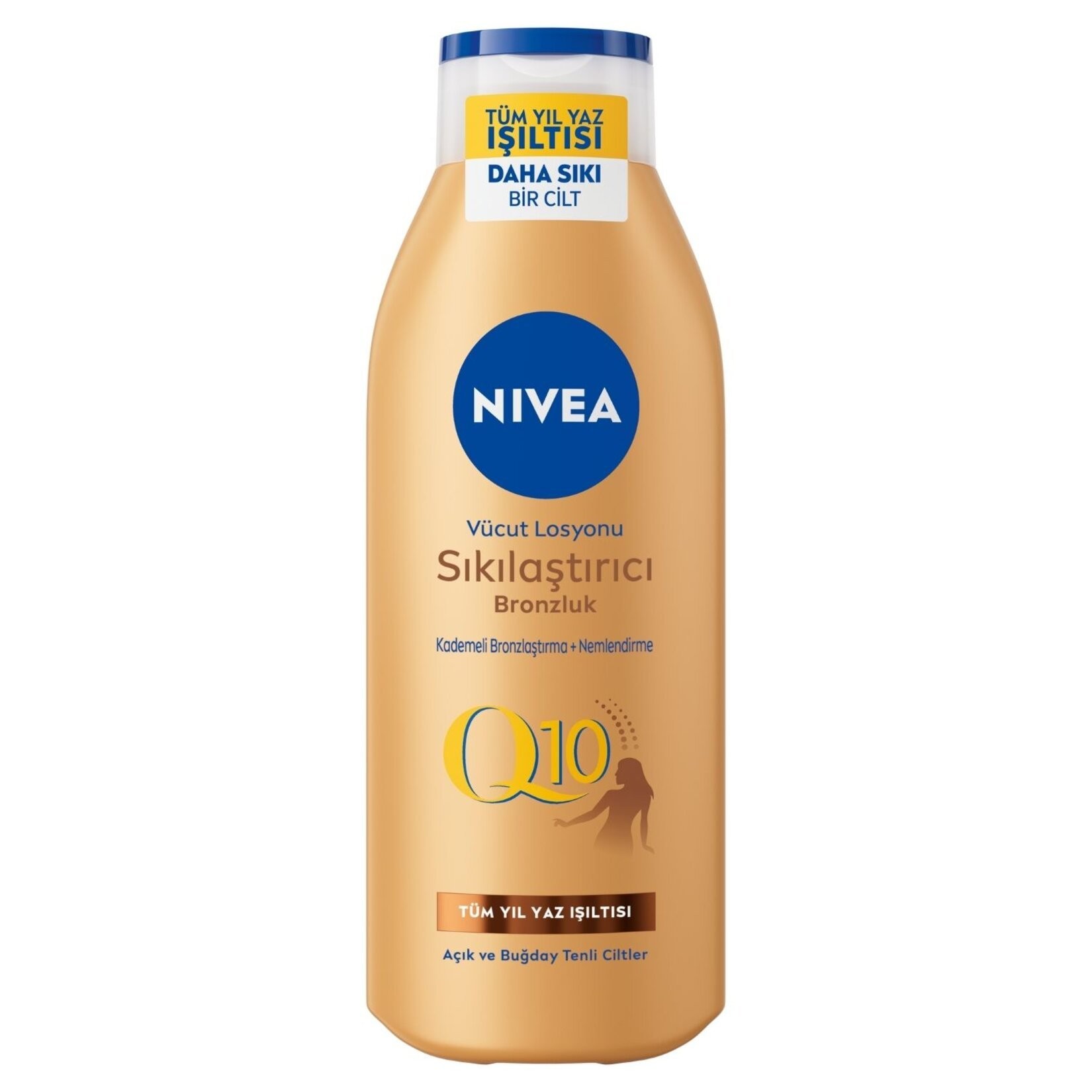 NIVEA Q10 Sıkılaştırıcı ve Bronzluk Vücut Losyonu 200ml
