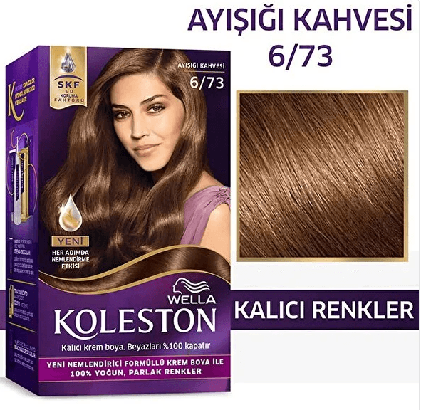 Koleston Kit Saç Boyası 6/73 Ayışığı Kahvesi