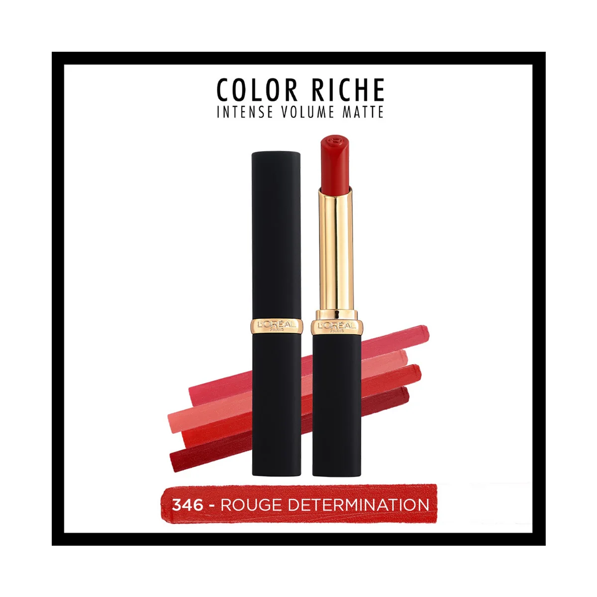 L'Oreal Paris Colour Riche Volume Matte Lipstick 346 Rouge Determin