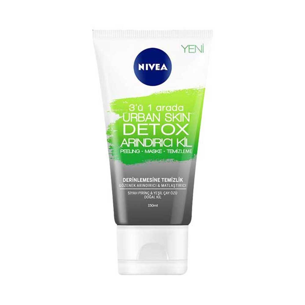 Nivea Urban Skin Detox Soyulabilir Siyah Maske 75 ml