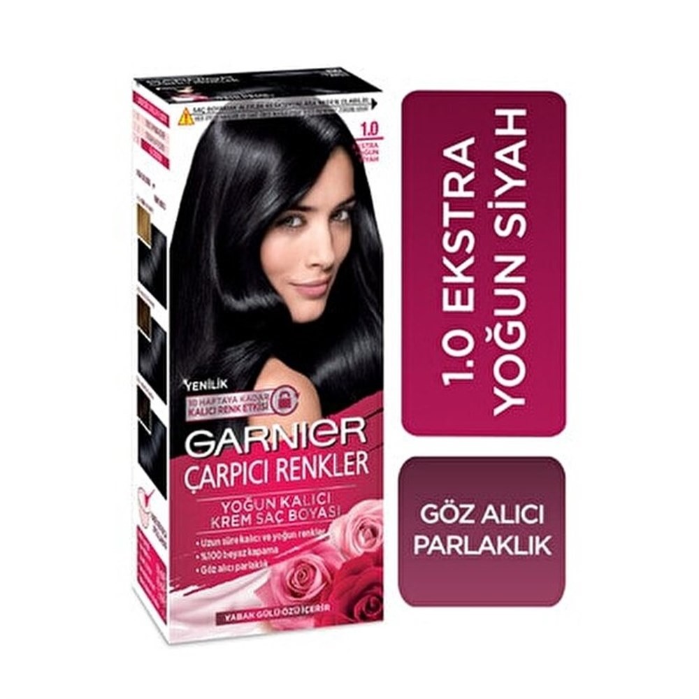 Garnier Color Naturals Saç Boyası 1/0 Extra Yoğun Siyah